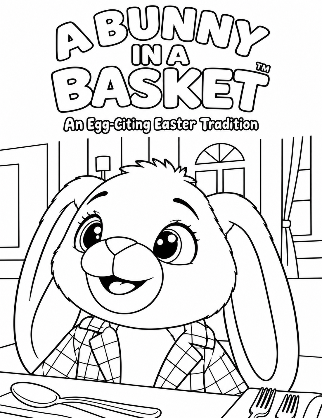 A Bunny in a Basket