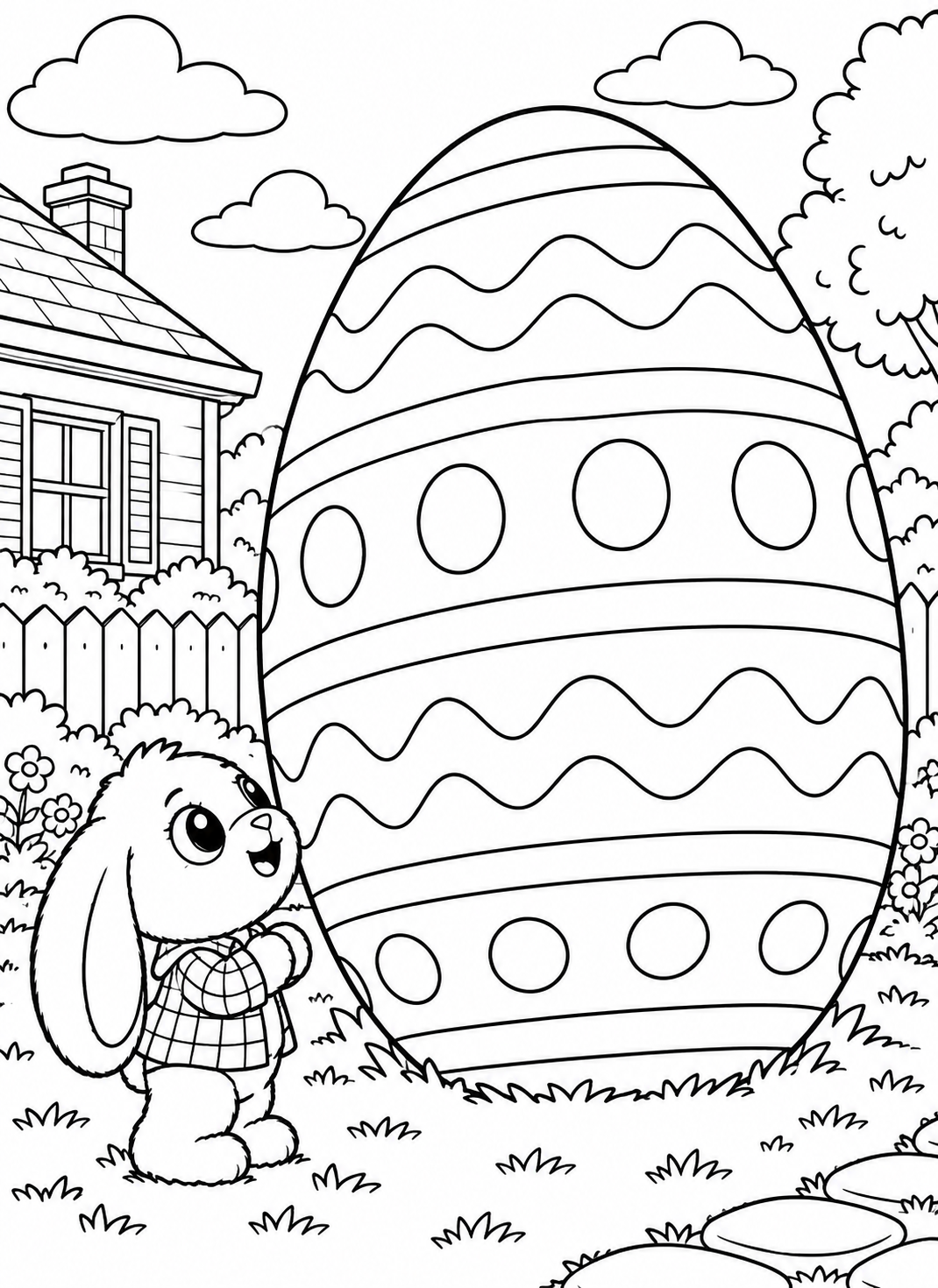 A Bunny in a Basket
